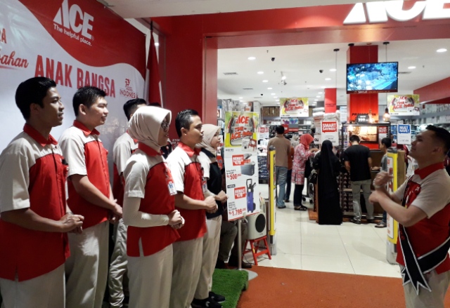 Meriahkan HUT Ke-73 RI, ACE Amplaz Tampil Beda 