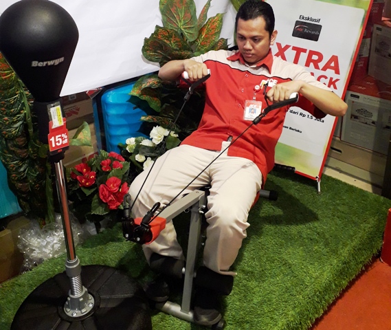 Demam Asian Games, Ace Amplaz Yogyakarta, Tawarkan Alat Kebugaran