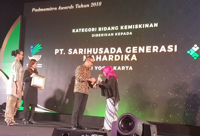 Sarihusada Raih Penghargaan Padmamitra Awards 2018