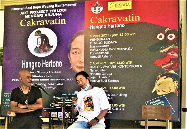 Hangno Hartono Gelar Pameran Trilogi Mencari Arjuna Di Pendapa Sompilan-Ngasem Yogyakarta, 5-9 April 2021
