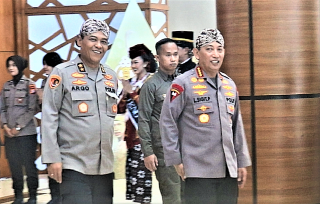 KAPOLRI Jenderal Listyo Sigit Prabowo Menutup Rakernis Logistik POLRI di Alana Hotel Yogyakarta