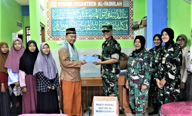 Rayakan Ulang Tahun, Keluarga Besar Muspusdirla Silaturahmi ke Panti Asuhan