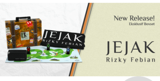 Belialbumfisik.com Rilis Album Jejak, Rizky Febian Dalam Format Boxset.