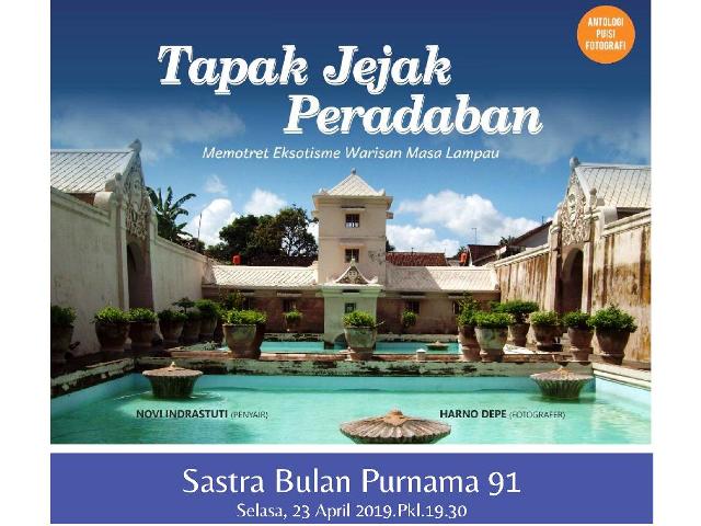 Tiga Guru Besar Tampil Di Sastra Bulan Purnama Tembi Sewon Bantul, 23 April 2019