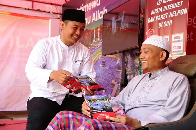 Telkomsel Pastikan Kenyamanan Layanan Komunikasi Sejak di Asrama Haji Hingga Di Tanah Suci