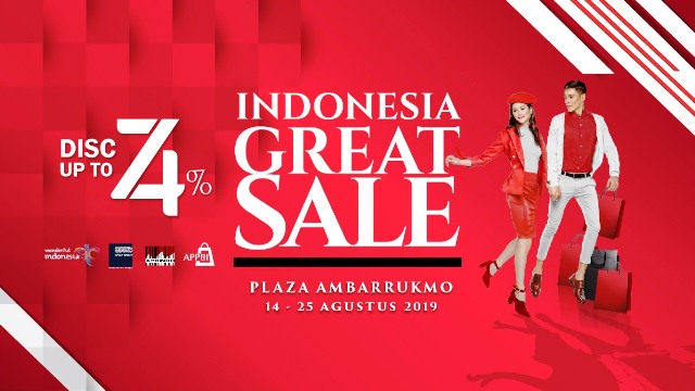Sambut Indonesia Great Sale -IGS, Plaza Ambarrukmo Siapkan Diskon Up To 74 Persen