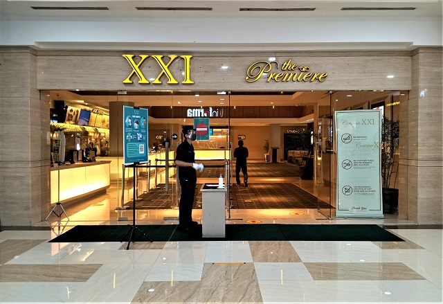Bioskop Cinema XXI Plaza Ambarrukmo Yogyakarta, Telah Buka Kembali Dengan Batasan Tempat Duduk