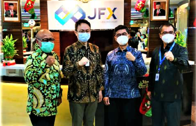 Pembukaan Perdagangan Bursa Berjangka Jakarta Hari Pertama Tahun 2021