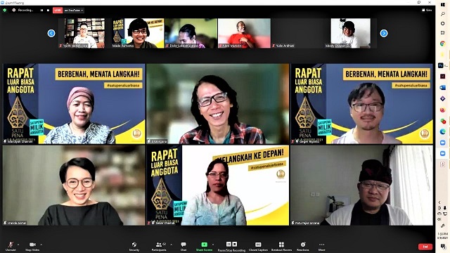 Bambang Harymurti Sebagai Ketua Tim Rekonsiliasi, Organisasi Penulis Satupena Dipimpin Kolektif Lima Ketua