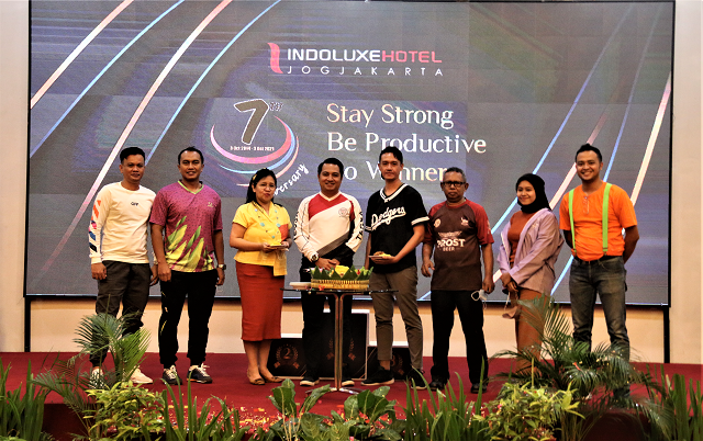 Ulang Tahun ke-7 Indoluxe Hotel Jogjakarta, Stay Strong, Be Productive, Go Winner