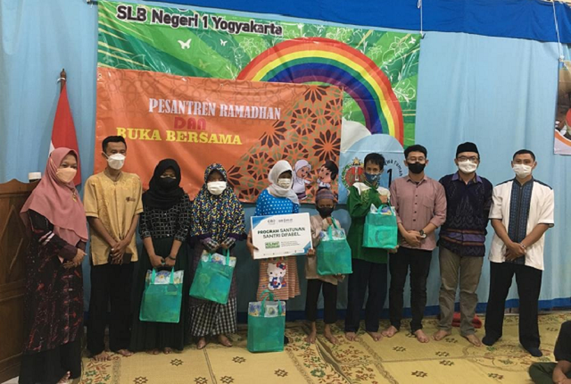 Pesantren Ramadhan bersama SLBN Yogyakarta, PPM LPPM UIN Sunan Kalijaga, NU Care LazisNU DIY, BPD Syariah DIY dan TPQLB Spirit Dakwah Yogyakarta