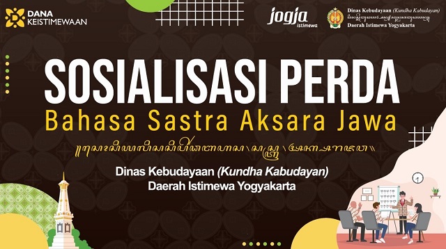 Dinas Kebudayaan Daerah Istimewa Yogyakarta Sosialisasikan Perda Dalam Bahasa Sastra Aksara Jawa