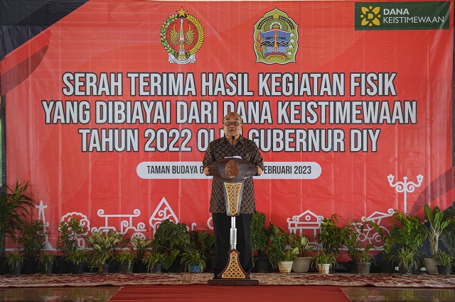 Dana Keistimewaan Untuk Pengembangan Kawasan Gunung Sewu