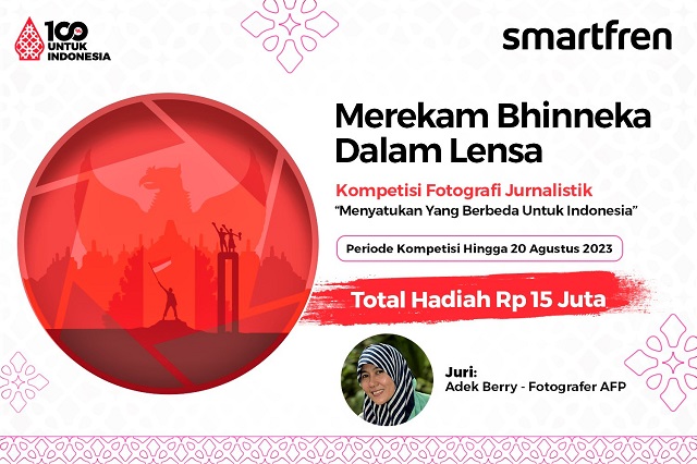 Smartfren Gelar Kompetisi Fotografi Jurnalistik Bertajuk Menyatukan yang Berbeda