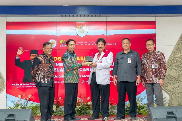 Ketua BPIP, Prof Yudian Wahyudi Sosialisasikan Pancasila Di UGM