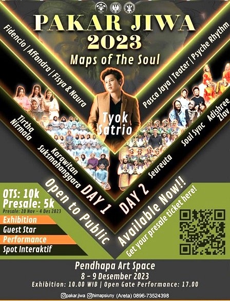 Pameran seni dan Perfomance Pakar Jiwa 2023 Di Pendhapa Art Space Yogyakarta, 8-9 Desember 2023