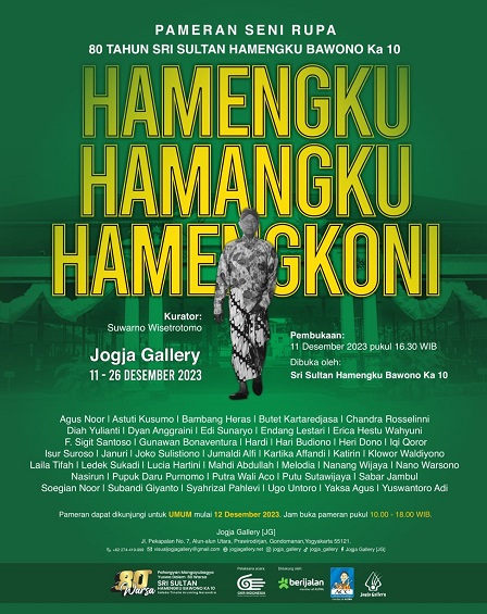 Pameran Seni Rupa, Hamengku-Hamangku-Hamengkoni, 80 Tahun Sri Sultan Hamengku Bawono Ka-10, Di Jogja Gallery