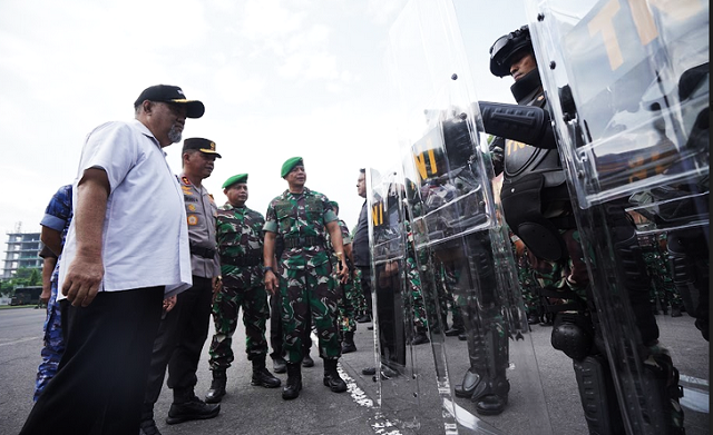 Wagub DIY, Paku Alam X Menijau Persiapan Pasukan Pengamanan Pemilu
