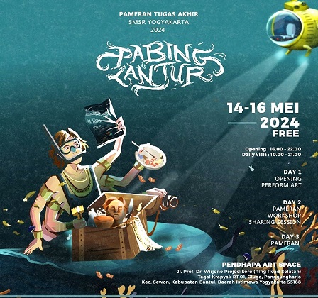 Pameran Tugas Akhir Siswa SMSR Yogyakarta Di Pendhapa Art Space, 14-16 Mei 2024