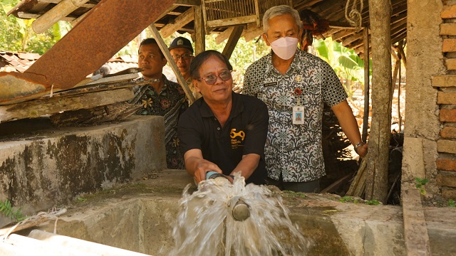 UAJY Kirim 75 Tangki Air Bersih Untuk Warga GIRISUBO Gunung Kidul