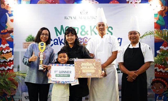 Rayakan HARI ANAK NASIONAL 23 JULI, Royal Malioboro by Aston Gelar Mom n Kids Cake Decorating Competition Ke-2