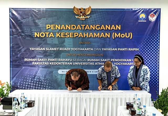 Kolaborasi UAJY-YAYASAN PANTI RAPIH Perkuat Branding Kampus Kedokteran Unggulan
