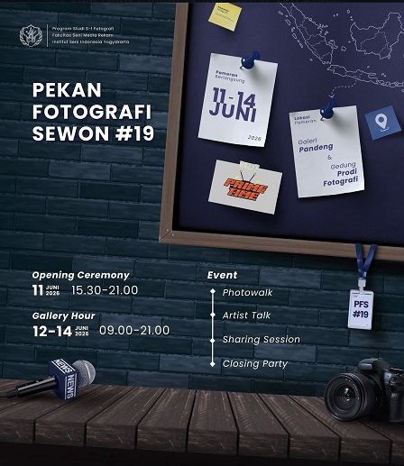 Mahasiswa ISI Yogyakarta Gelar Pekan Fotografi Sewon Ke-19 PRIME TIME, 11-14 Juni 2026