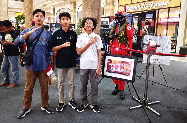 Pameran ALUTSISTA TNI-Polri Di Atrium Rama Sleman City Hall Yogyakarta, Menarik Generasi Muda