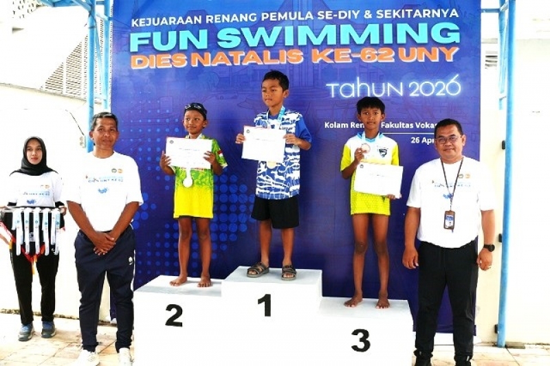 FUN SWIMMING UNY 2026: 635 Atlet Ramaikan Wates, Sinergi Olahraga, Edukasi, dan SDGs