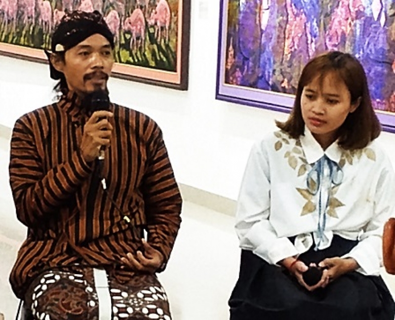 Perjalanan Pelukis Batik AGUNG SUHARTANTO Yang Menggelar 100 Karyanya Di Taman Budaya Embung GIwangan Yogyakarta