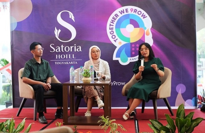 SATORIA Hotel Yogyakarta Rayakan Sembilan Tahun Perjalanan TOGETHER WE 9ROW