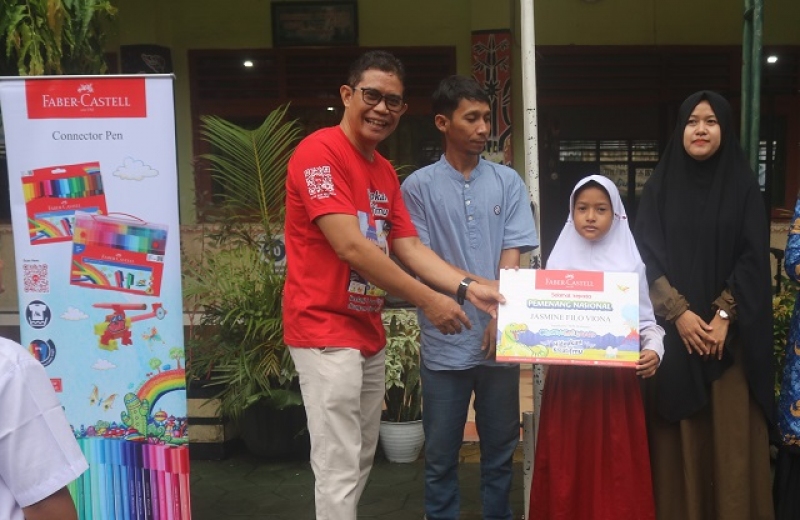 Jasmine Filo Viona Dari Yogyakarta, Dan Tiga Pemenang Nasional Faber-Castell Creative Family Award Art Alive 2025-2026 Siap Bertolak Ke Singapura